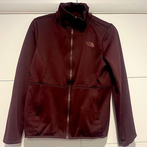 The North Face Maroon Full Zip Up Jacket